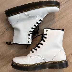 White doc martens